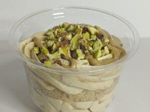 Comida-vegana-para-llevar-tarta-pistacho