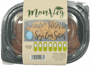 Fricando*filetes de soja con setas