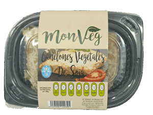 Canelones vegetales de soja