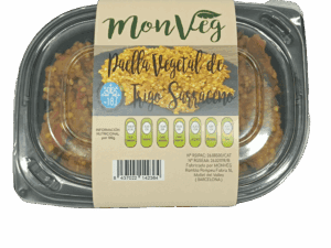 Paella vegetal de trigo sarraceno